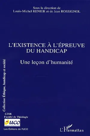 L'existence à l'épreuve du handicap