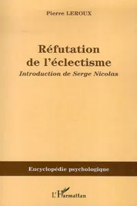 Réfutation de l'éclectisme_cover