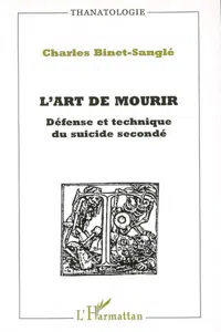 L'art de mourir_cover