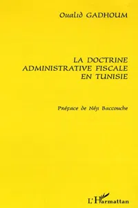 La doctrine administrative fiscale en Tunisie_cover