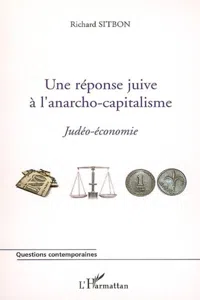 Une réponse juive à l'anarcho-capitalisme_cover