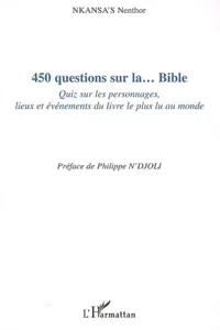 450 questions sur la... Bible_cover