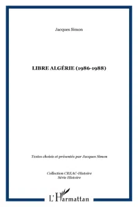 Libre Algérie_cover