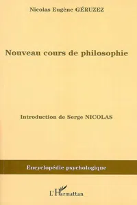 Nouveau cours de philosophie_cover