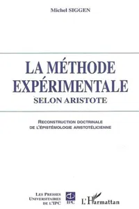 La Méthode expérimentale selon Aristote_cover