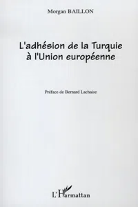 L'Adhésion de la Turquie à l'Union européenne_cover