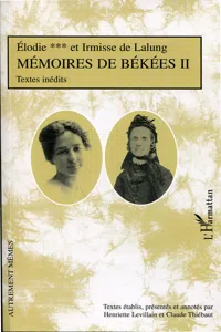 Mémoires de Békées II_cover