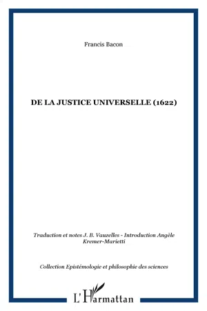 De la justice universelle (1622)