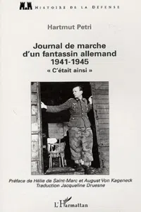 Journal de marche d'un fantassin allemand_cover