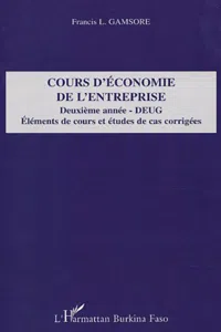 Cours d'économie de l'entreprise_cover