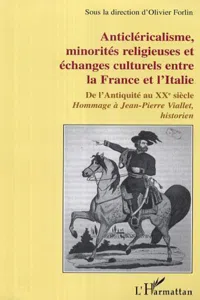 Anticléricalisme, minorités religieuses et échanges culturels_cover