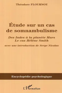 Etude sur un cas de somnambulisme_cover