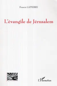 L'évangile de Jerusalem_cover