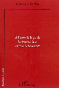 A l'école de la parole_cover