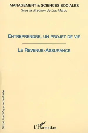 Entreprendre, un projet de vie