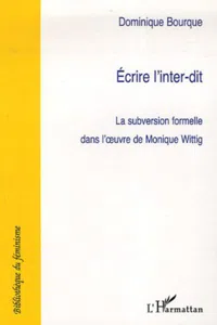 Ecrire l'inter-dit_cover