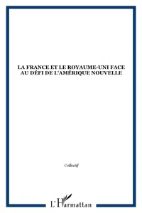 La France et le Royaume-Uni face au défi de l'Amérique nouvelle_cover