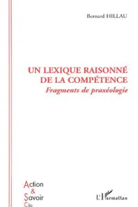 Un lexique raisonné de la compétence_cover