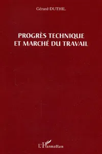 Progrès technique et marché du travail_cover