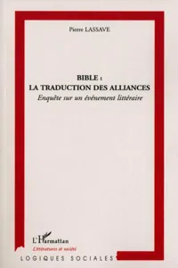 Bible : la traduction des alliances_cover