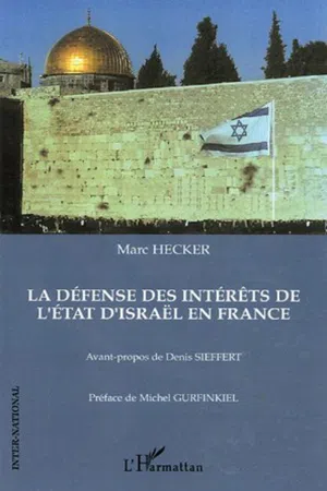 La défense des intérêts de l'état d'Israël en France