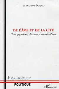 De l'âme et de la cité_cover