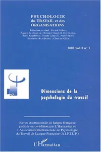 DIMENSIONS DE LA PSYCHOLOGIE DU TRAVAIL_cover