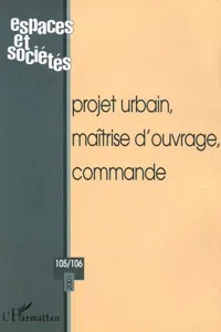 PROJET URBAIN, MAÎTRISE D'OUVRAGE, COMMAND_cover