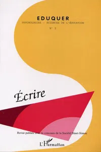 ÉCRIRE_cover