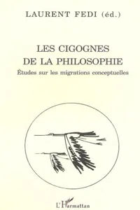 LES CIGOGNES DE LA PHILOSOPHIE_cover