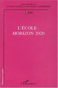 L'ÉCOLE HORIZON 2020_cover