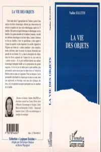 La vie des objets_cover