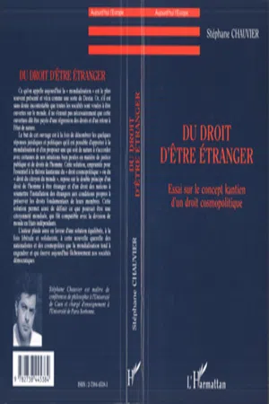 Du droit d'être étranger