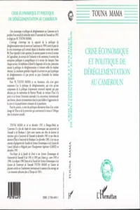 Crise économique et politique de dérèglementation au Cameroun_cover