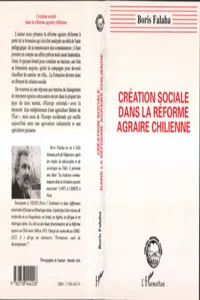 Création sociale dans la réforme agraire chilienne_cover