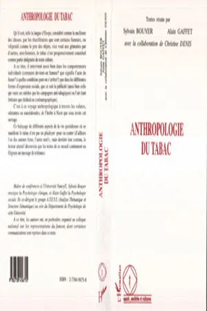 ANTHROPOLOGIE DU TABAC