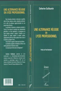 UNE ALTERNANCE RÉUSSIE EN LYCÉE PROFESSIONNEL_cover