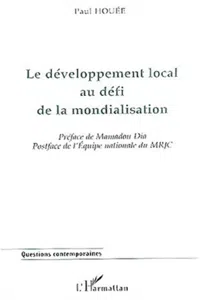 LE DÉVELOPPEMENT LOCAL AU DÉFI DE LA MONDIALISATION_cover