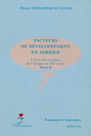 FACTEURS DE DÉVELOPPEMENT EN AFRIQUE