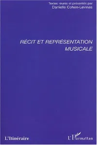 RÉCIT ET REPRÉSENTATION MUSICALE_cover