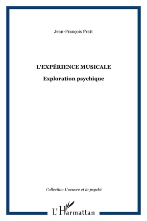 L'EXPÉRIENCE MUSICALE