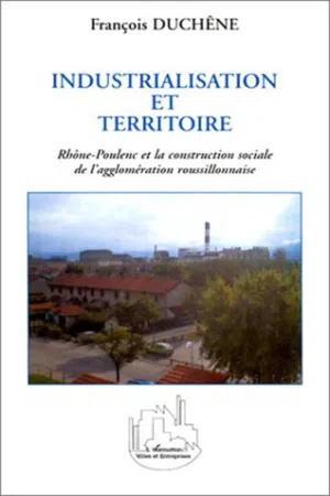 INDUSTRIALISATION ET TERRITOIRE