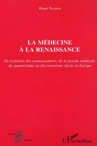 LA MÉDECINE À LA RENAISSANCE_cover