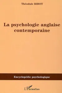 LA PSYCHOLOGIE ANGLAISE CONTEMPORAINE_cover