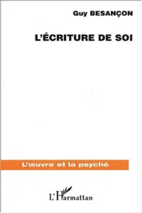 L'ECRITURE DE SOI_cover