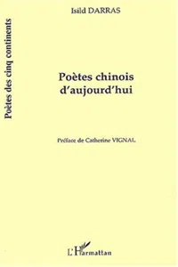 Poètes chinois d'aujourd'hui_cover