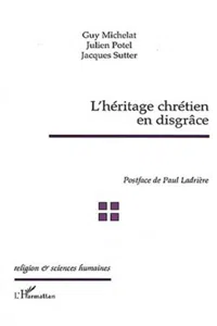 L'Héritage chrétien en disgrâce_cover