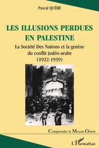 LES ILLUSIONS PERDUES EN PALESTINE_cover
