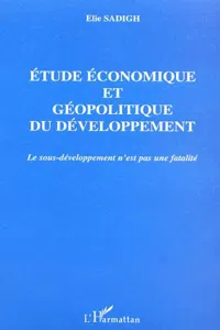 ETUDE ECONOMIQUE ET GEOPOLITIQUE DU DEVELOPPEMENT_cover