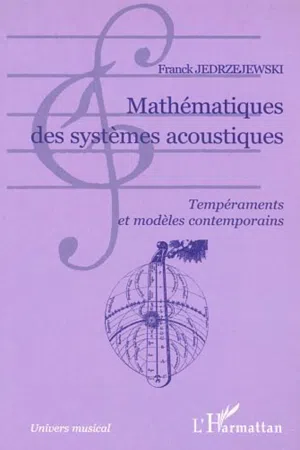 MATHÉMATIQUES DES SYSTÈMES ACOUSTIQUES